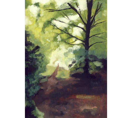 Abstract Forest - Giclee Print