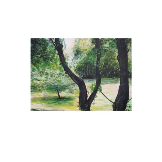Garden #2 - Original Watercolour Landscape Painting on Paper