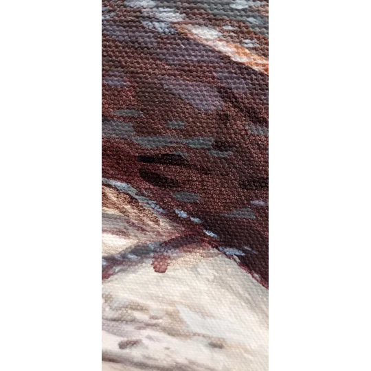 Parkhurst / Tree Shadows - Original Acrylic Landscape Painting on Canvas