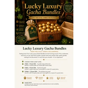 Lucky themed gacha bundles