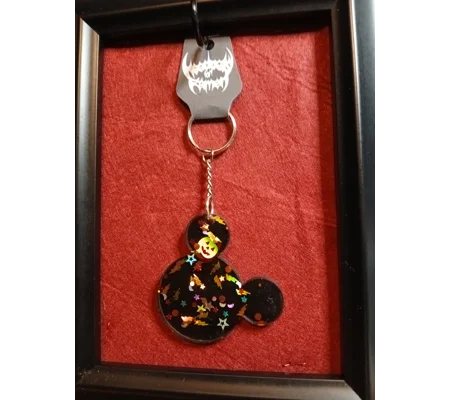 Spooky Mouse ~ Acrylic KeyChain