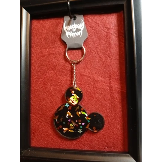 Spooky Mouse ~ Acrylic KeyChain