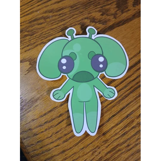 GleepGlorp sticker 3in or 5in
