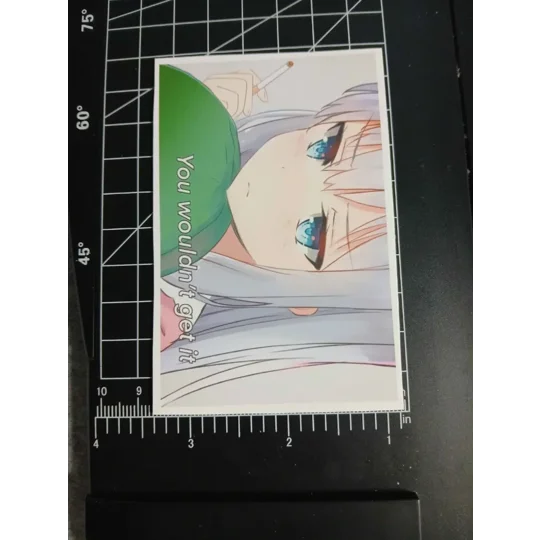 You Wouldn’t Get It (Sagiri x Joker) paper feel sticker