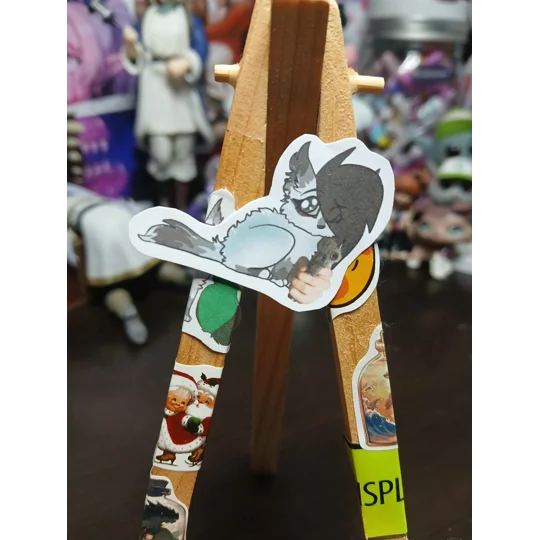 Alfie has a Gun Sticker
