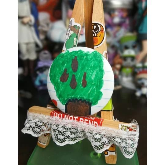 Apple Tree 58mm Pin