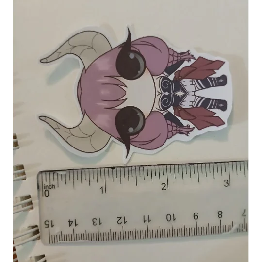 Aura the Guillotine Sticker