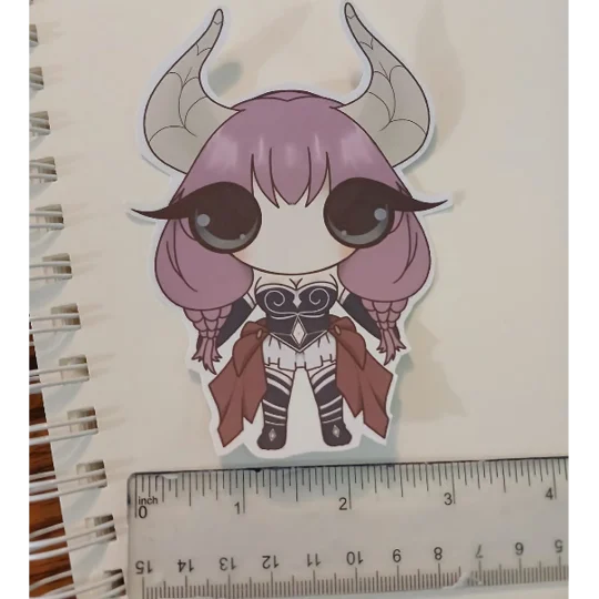Aura the Guillotine Sticker
