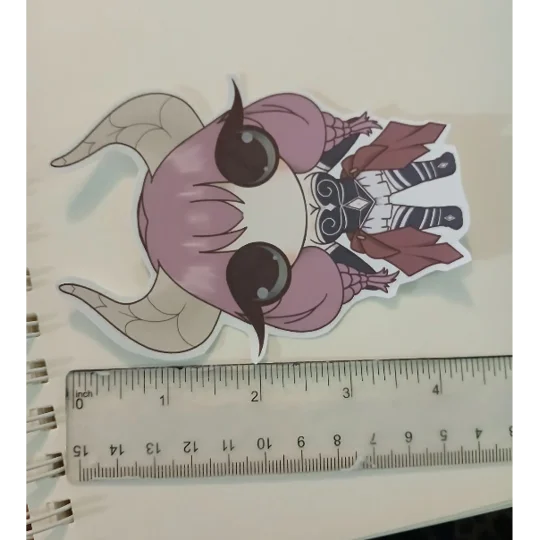 Aura the Guillotine Sticker