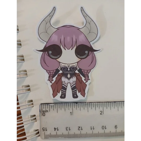 Aura the Guillotine Sticker