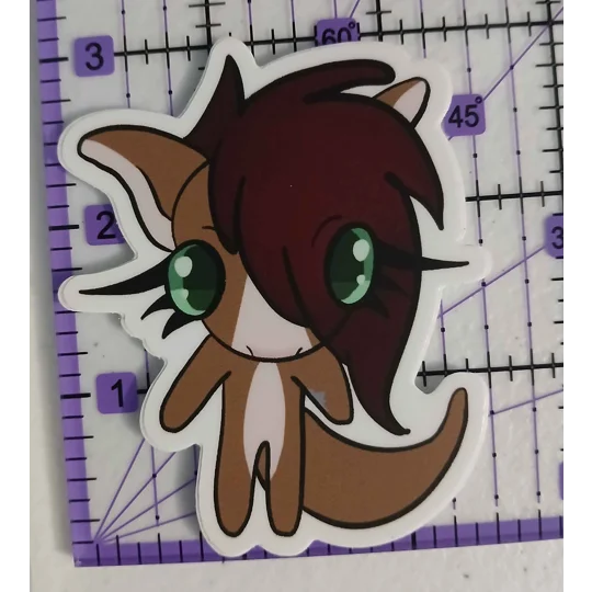 Kangaroo Derp Sticker 3in
