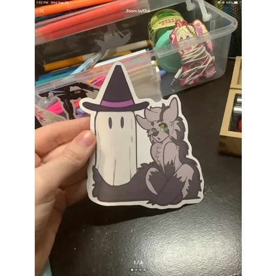 Yena Halloween Sticker