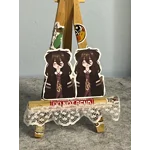 Shocked Greasy PuppyCel Sticker 3 by 2 in