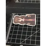 Shocked Greasy PuppyCel Sticker 3 by 2 in