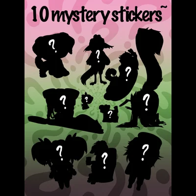 Mystery Sticker Pack! (10 pc)
