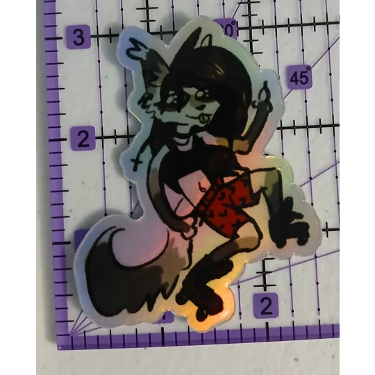 Skater Alf Sticker HOLO