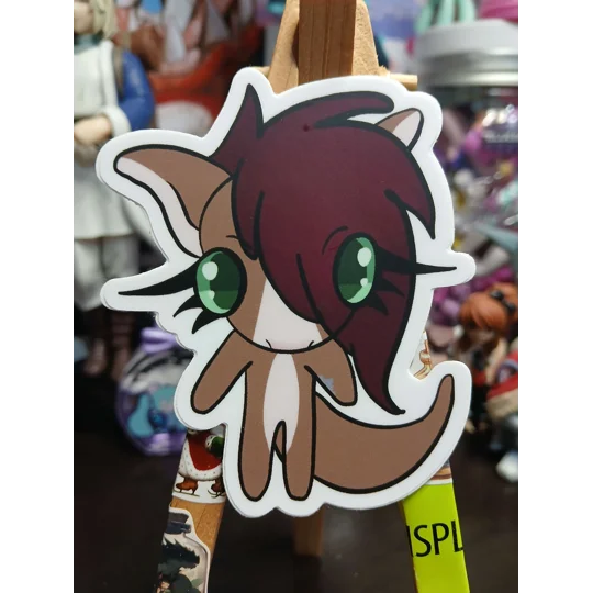 Kangaroo Derp Sticker 3in