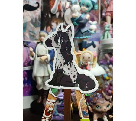 Horse in Boots Sticker 3in