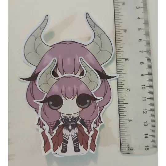 Aura the Guillotine Sticker