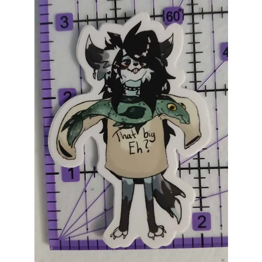 That Big Eh? Sticker 3in