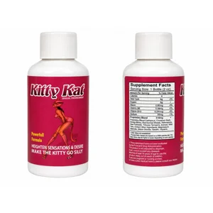 Kitty Kat Sensual Enhancement: Natural Herbal Extract Two (2 oz Bottles)