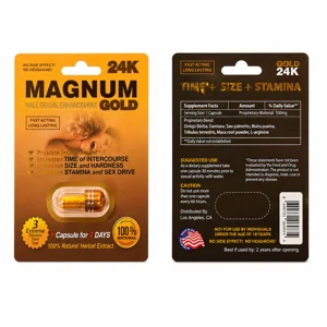 Magnum Gold 24k 7 day 4 pack