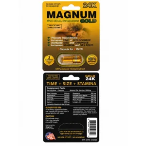 Magnum Gold 24k Men's Sexual Enhancement 24