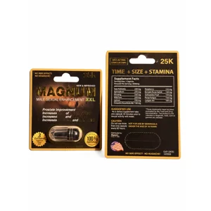 Magnum Gold 25k XXL Male Enhancement 4 pack