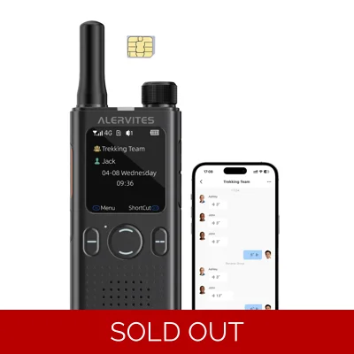 Baofeng Alervites PoC-AT1 PoC Radio Standalone