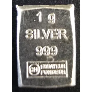 ESG Combibar 1g Fine Silver Bar .999 Pure