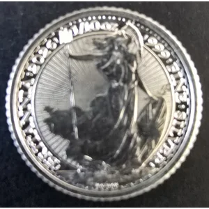 2026 1/10 oz Silver Britannia Coin – King Charles III – .999 Fine Silver (20p)