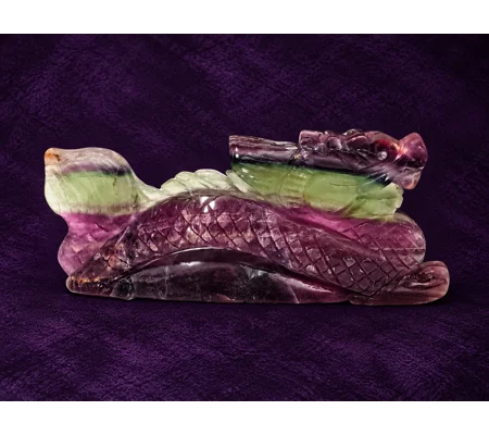Fluorite Dragon