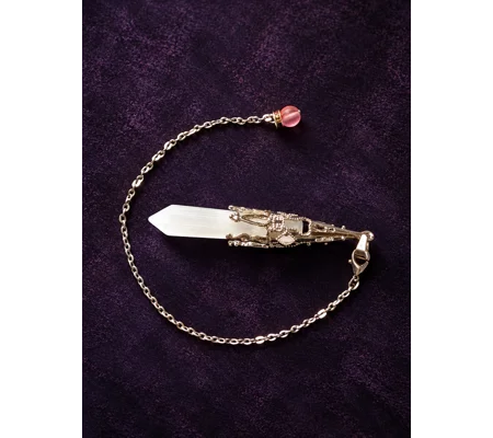 Milky Quartz pendulum
