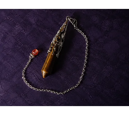Tiger's Eye pendulum