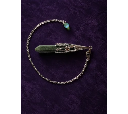 Green Jadite pendulum
