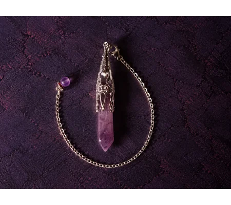 Amethyst pendulum