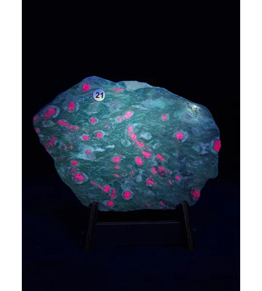 Ruby in Zoisite Slice - Large