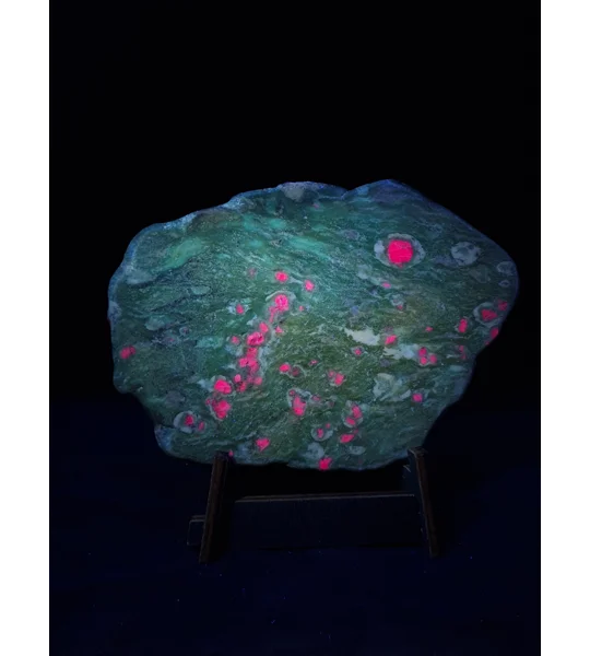Ruby in Zoisite Slice - Large