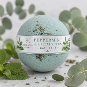 Peppermint & Eucalyptus Bath Bomb