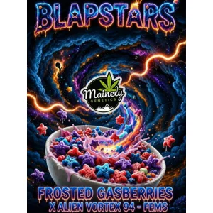 Blapstars (Frosted Gasberries × Alien Vortex #94) {Fems}