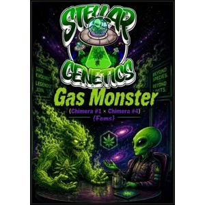 Gas Monster (Chimera #1 × Chimera #4) {Fems}