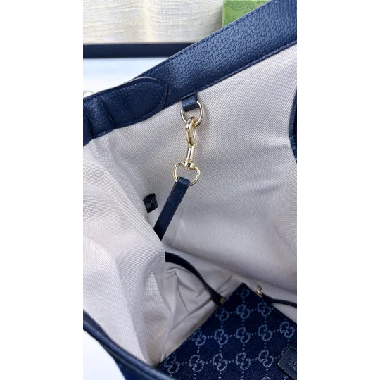 GUCCI GIGLIO GG DENIM TOTE