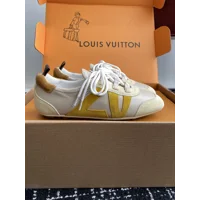 Louis Vuitton Suede Calfskin LV Sneakerina Sneakers