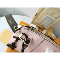 Louis Vuitton Patent Monogram Alma BB Rose Ballerine