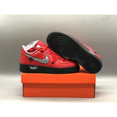 Ultra-Rare Off-White x Nike Air Force 1 Overlace “Crimson” Sample