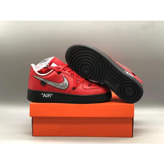 Ultra-Rare Off-White x Nike Air Force 1 Overlace “Crimson” Sample