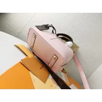 Louis Vuitton Patent Monogram Alma BB Rose Ballerine