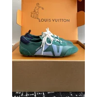 Louis Vuitton Suede Calfskin LV Sneakerina Sneakers
