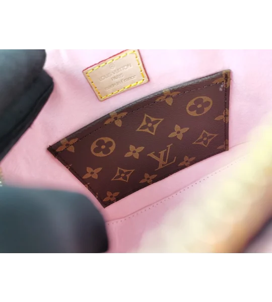 Louis Vuitton Patent Monogram Alma BB Rose Ballerine