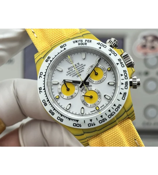 rolex cosmograph daytona white dial | Yellow